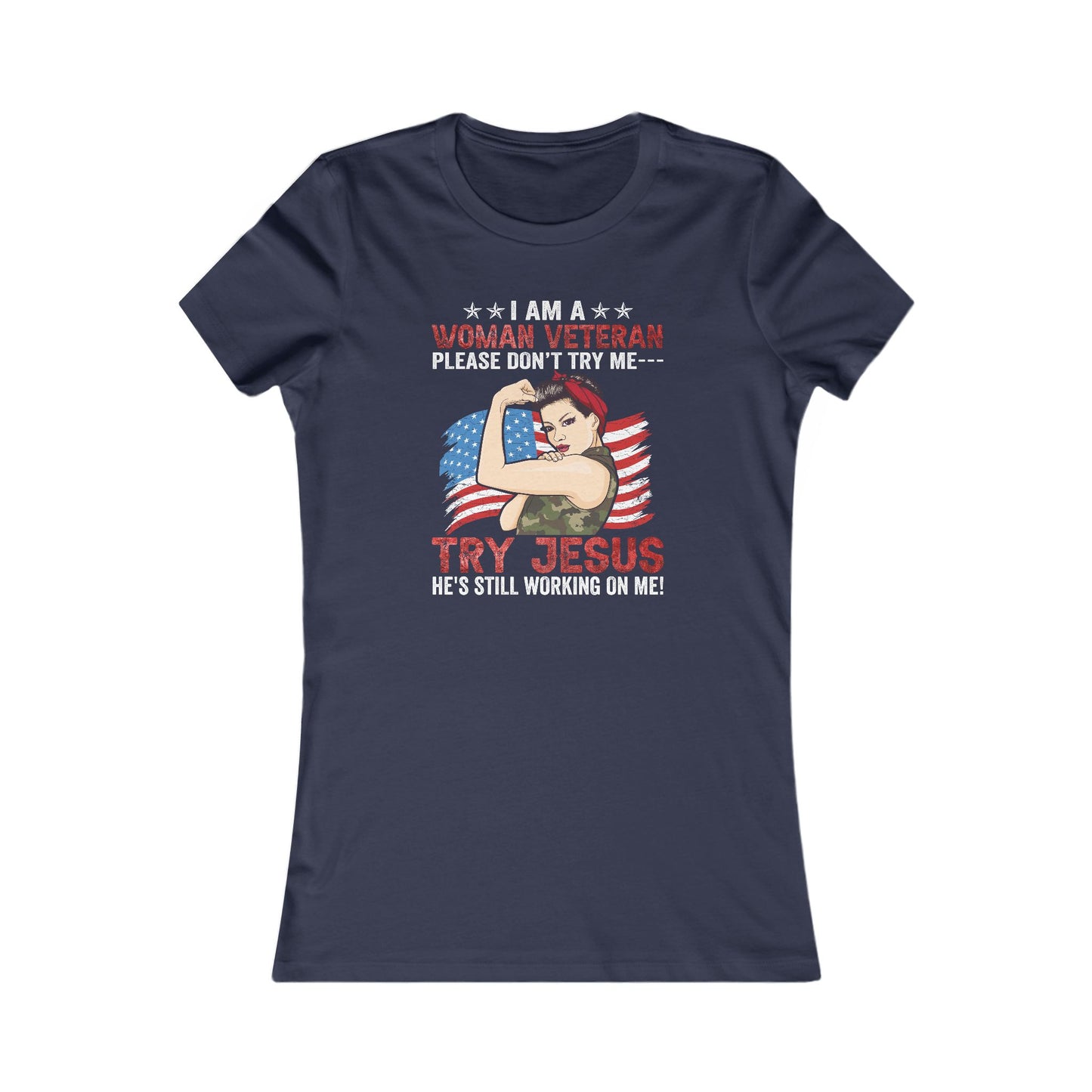 Women's Tee - Don't Try Me, Try Jesus