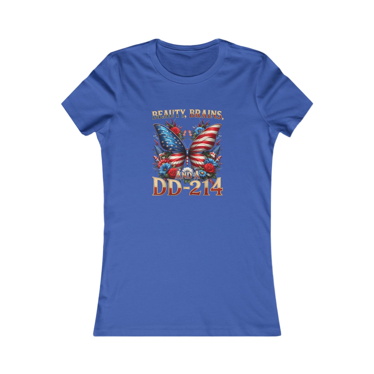 Women's Tee - Beauty, Brains, and a DD-214