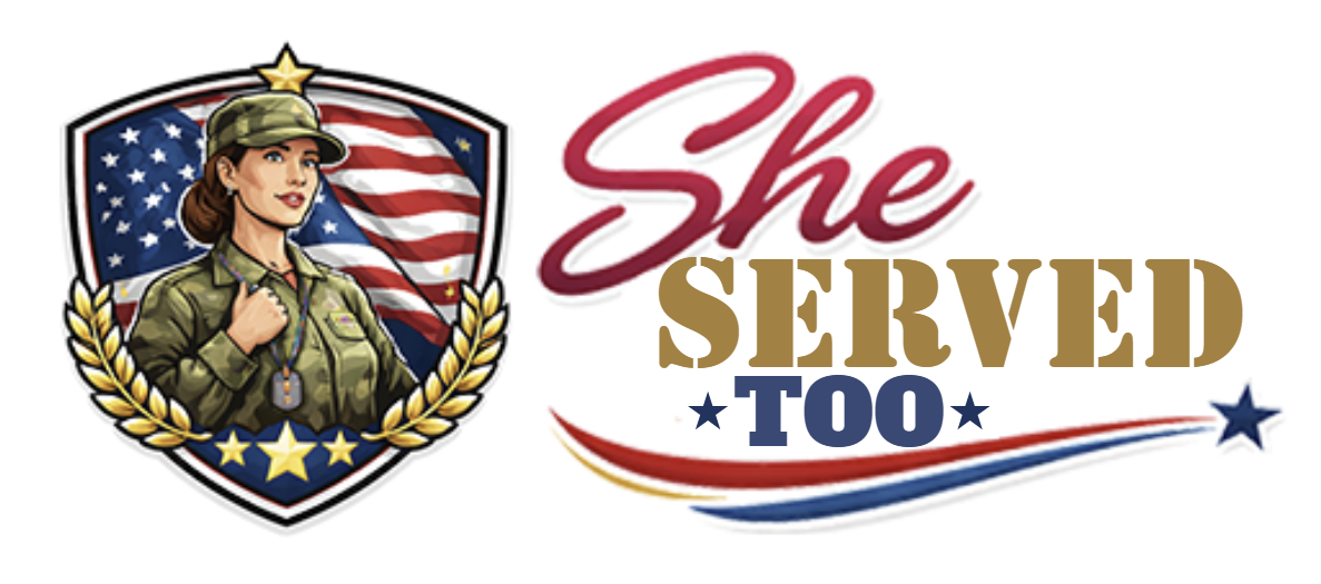 SHE SERVED TOO